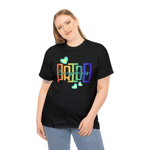 Everyday is Pride Day LGBT Pride Day Gay Rainbow LGBTQ Womens Plus Size Tops