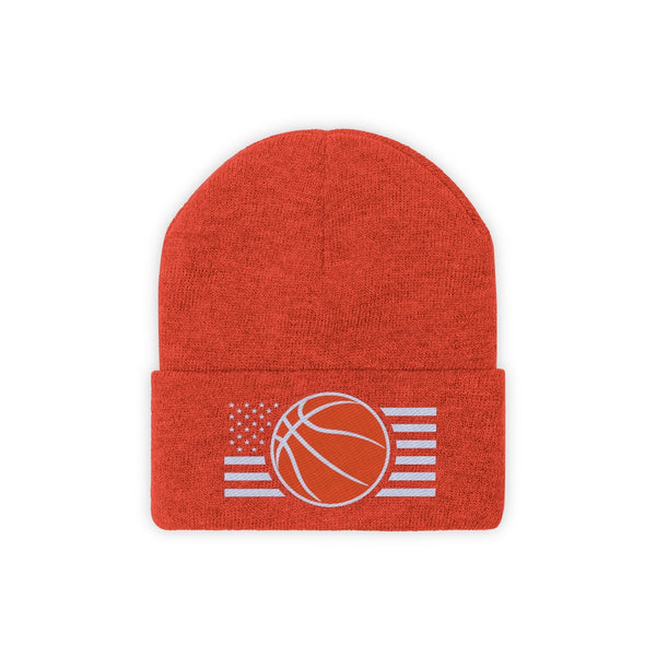 Basketball Winter Hats for Boys Patriotic USA Basketball Gifts Basketball Beanie Basketball Christmas Gifts