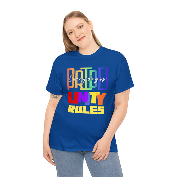 Unity Shirt LGBTQ Pride Rainbow Flag Lesbian Gay Pride Ally Plus Size Clothing for Women