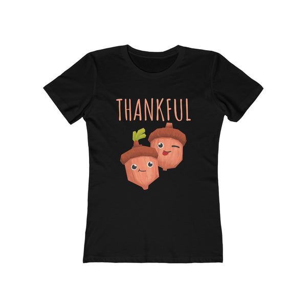 Womens Thanksgiving Shirt Cute Thankful Shirts for Women Acorns Shirt Fall Shirt Thanksgiving Shirts