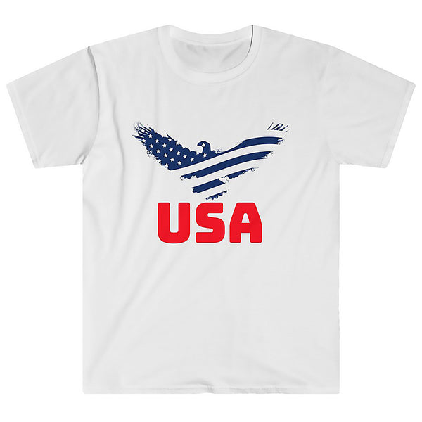 4th of July Shirts for Men 4th of July Shirt USA Eagle American Flag Shirt Men Patriotic Shirt