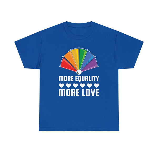 LGBT More Equality More Love Lesbian Gay Pride LGBT Pride Womens Plus Size Tops