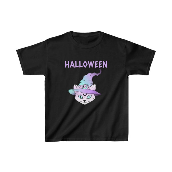 Halloween Cat Cute Halloween Shirts for Girls Cat Shirts Girls Halloween Shirt Kids Halloween Shirt