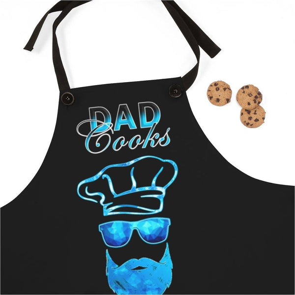 Fathers Day Apron BBQ Aprons for Men Chef Apron Funny Dad Apron Kitchen Aprons for Men Grilling Gifts for Men - Fire Fit Designs