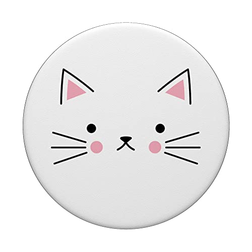 Kitty Cat Pop Socket for Phone PopSockets Kitten Cute Cat PopSockets Standard PopGrip