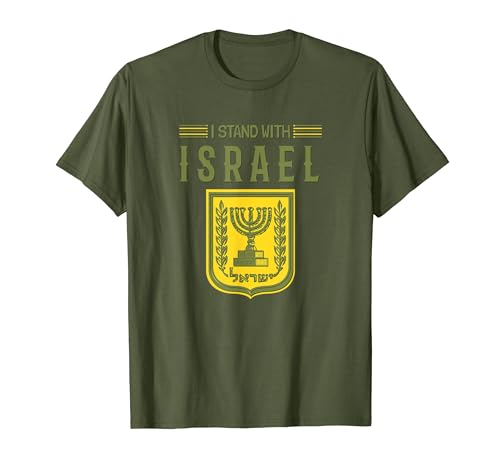 Israel Shirts Support Israel Stand With Israel Israeli Flag T-Shirt