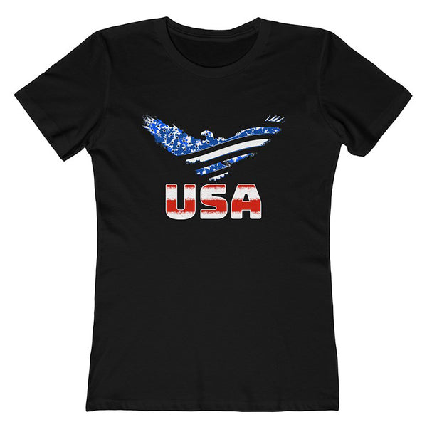 4th of July Shirts USA Eagle American Flag Shirt Women Patriotic Shirt 4th of July Shirts for Women