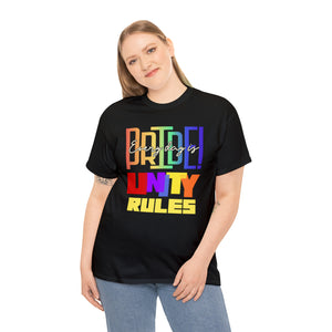 Unity Shirt LGBTQ Pride Rainbow Flag Lesbian Gay Pride Ally Plus Size Clothing for Women