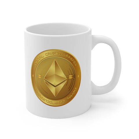 Ethereum Coffee Mug Ethereum Logo Crypto Coffee Mugs Cryptocurrency Ethereum Gift ETH Ethereum Merch