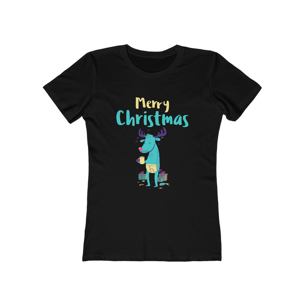 Funny Reindeer Womens Christmas Pajamas for Women Christmas Tshirt Funny Christmas Shirt Christmas Gifts