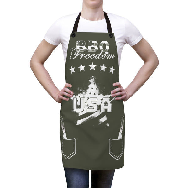 Patriotic 4th of July BBQ Aprons for Men & Women American BBQ Apron USA Chef Apron Grilling Gifts for Men