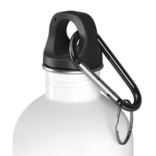 Soccer Mom Water Bottle Mothes Day Gift Mom Birthday Gift + Carabiner & Key Chain Ring - 14 oz - Fire Fit Designs