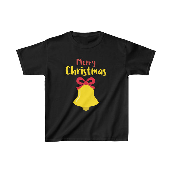 Boys Jingle Bell Kids Christmas Shirt Funny Christmas Shirts for Boys Cute Christmas Clothes for Boys
