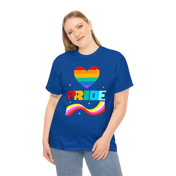 Pride Shirt LGBT Pride Rainbow Flag Gay Lesbian Pride Ally Plus Size Clothing for Women