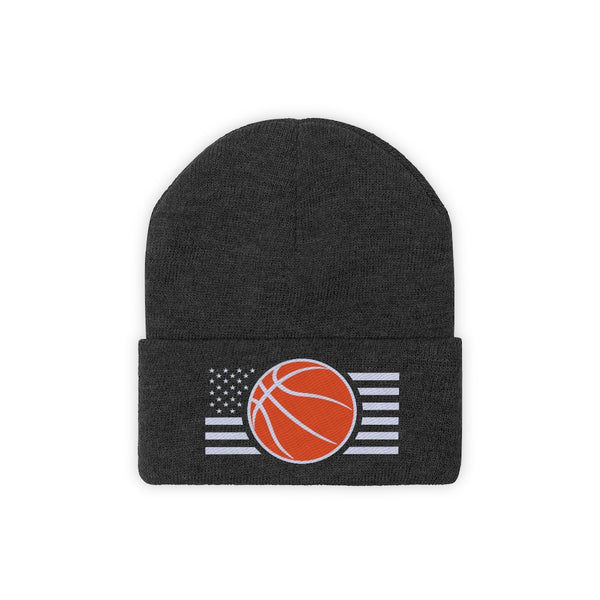 Basketball Winter Hats for Boys Patriotic USA Basketball Gifts Basketball Beanie Basketball Christmas Gifts
