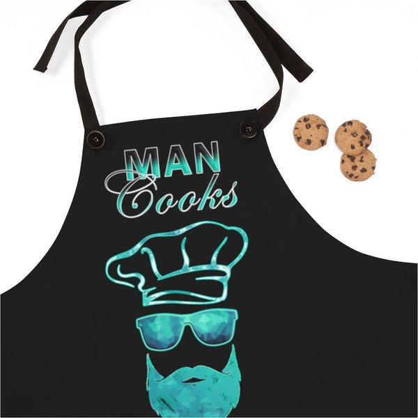 BBQ Aprons for Men, Aprons for Men, Chef Apron, Funny Apron, Kitchen Aprons for Men, Grilling Gifts for Men - Fire Fit Designs