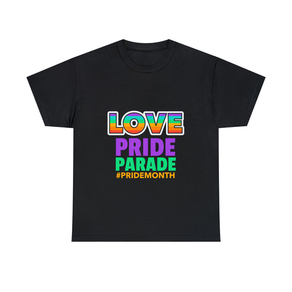 Pride Parade Shirt LGBT Pride Shirt Rainbow Graphic Tees Gay Tshirts Shirts for Women Plus Size