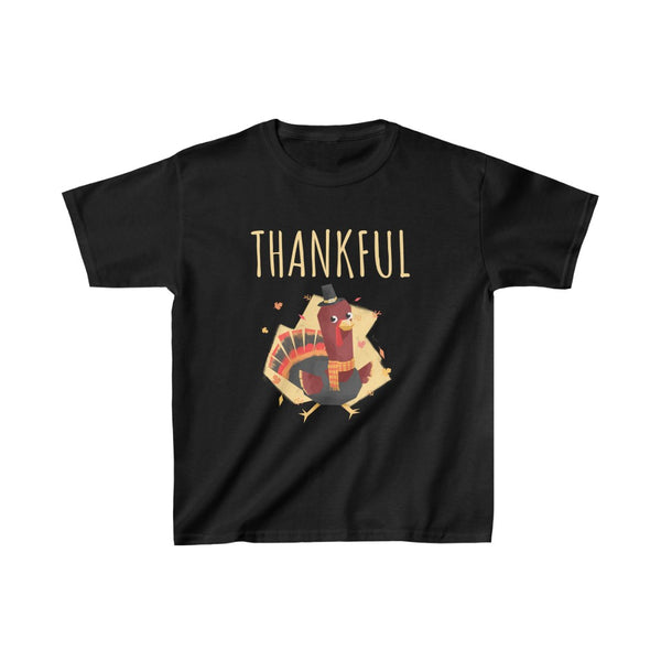 Girls Thanksgiving Shirt Cute Turkey Shirt Thankful Shirts for Kids Fall Shirt Kids Thanksgiving Shirt