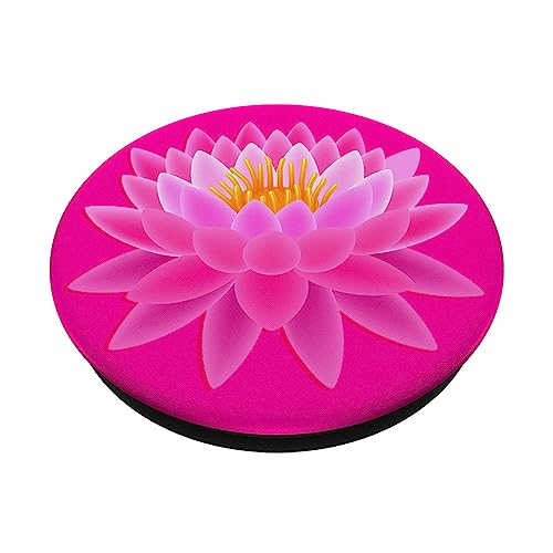 Lotus Flower Popsocket Cute Floral Popsockets for Women Pink PopSockets Standard PopGrip