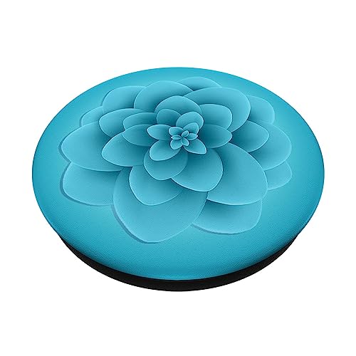 Blue Flower Popsocket Floral Pop Sockets for Phone Flower PopSockets Standard PopGrip