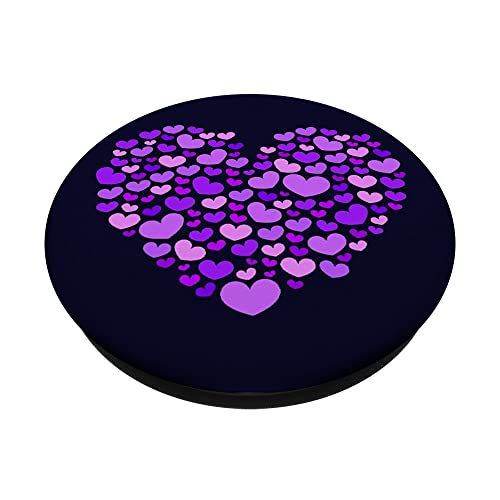 Purple Popsocket Purple Heart Purple Popsockets Cute Purple PopSockets Standard PopGrip