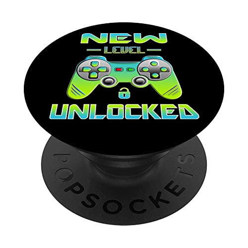 Gamer Pop Socket for Phone PopSockets New Level Gamer PopSockets Standard PopGrip