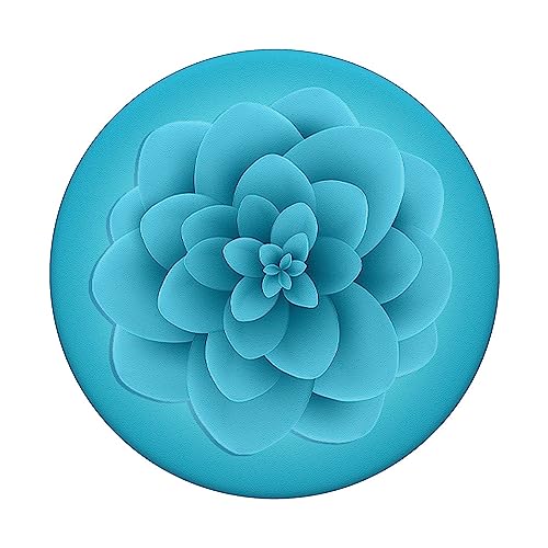 Blue Flower Popsocket Floral Pop Sockets for Phone Flower PopSockets Standard PopGrip