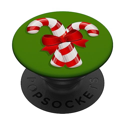 Christmas Pop Socket for Phone Cute PopSockets Candy Cane PopSockets Standard PopGrip