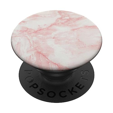 Pink Marble Pop Socket for Phone PopSockets Marble Pink PopSockets Standard PopGrip