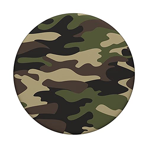 Woodland Camo Popsocket Military Camouflage PopSockets Camo PopSockets Standard PopGrip