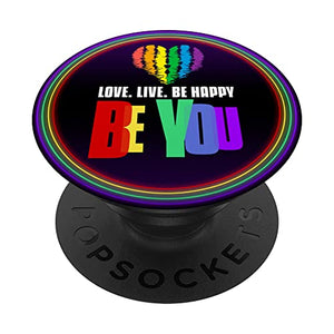 Pride Pop Socket Women Men LGBTQ Rainbow Popsocket LGBT PopSockets Standard PopGrip