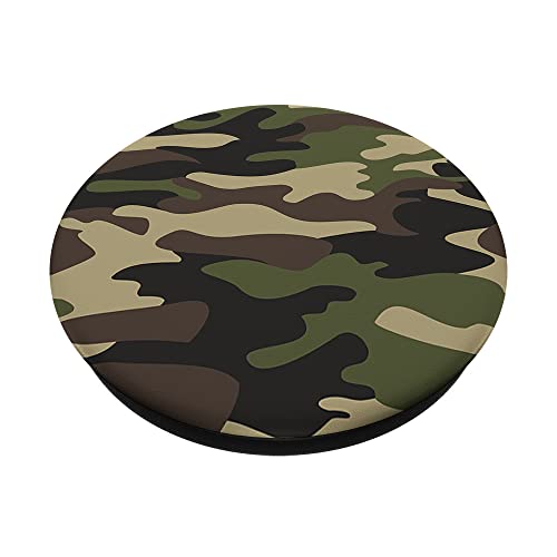 Woodland Camo Popsocket Military Camouflage PopSockets Camo PopSockets Standard PopGrip