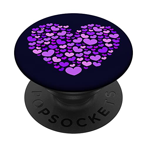 Purple Popsocket Purple Heart Purple Popsockets Cute Purple PopSockets Standard PopGrip