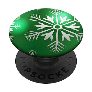 Green Christmas Ornament Pop Socket for Phone Gift Christmas PopSockets Standard PopGrip