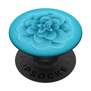 Blue Flower Popsocket Floral Pop Sockets for Phone Flower PopSockets Standard PopGrip