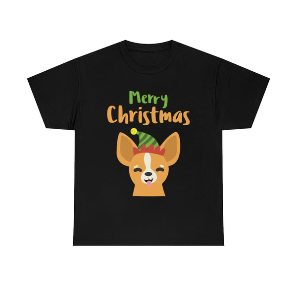 Funny Chihuahua Mens Plus Size Christmas Pajamas Christmas T-Shirt Christmas PJs Mens Christmas Shirt