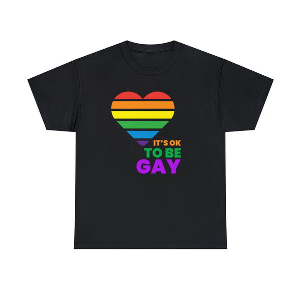 It's OK to Be Gay Gender Equality LGBT Pride Day Gay Rights Plus Size Clothing for Women