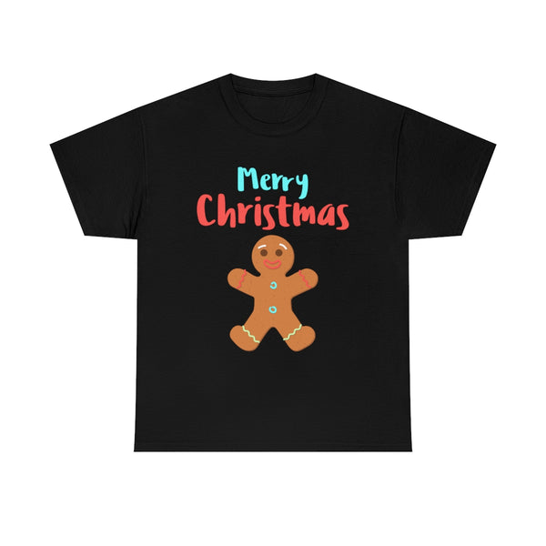 Gingerbread Man Funny Christmas Pajamas for Men Plus Size Christmas PJs for Men Plus Size Christmas Tee