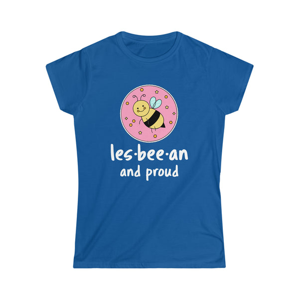 Lesbeean and Proud Bee Lesbian TShirts Womens Gay Pride Shirts for Women