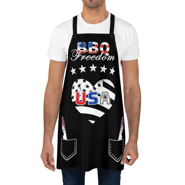 4th of July BBQ Aprons for Women & Men American BBQ Apron USA Chef Apron Patriotic Grilling Gifts for Men
