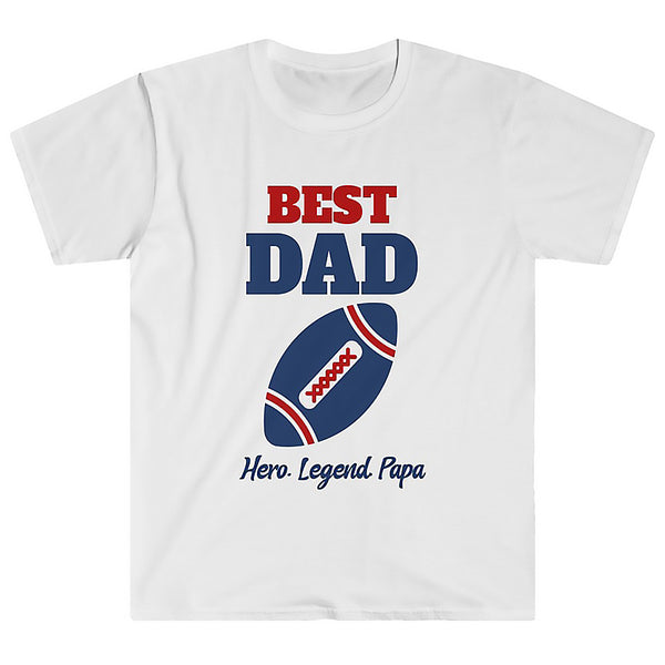 Football Papa Shirt Cool Fathers Day Shirt Papa Shirt Football Dad Shirt Fathers Day Gifts