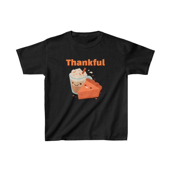 Girls Thanksgiving Shirt Fall Coffee Shirt Thankful Shirts for Kids Fall Shirt Thanksgiving Shirts for Kids