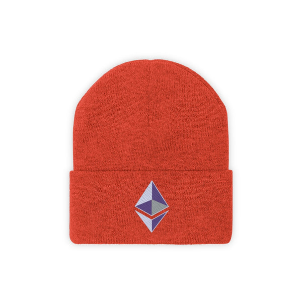 Ethereum Crypto Beanie Hats for Men Ethereum Beanie Hat Ethereum Winter Hat Ethereum Christmas Gift