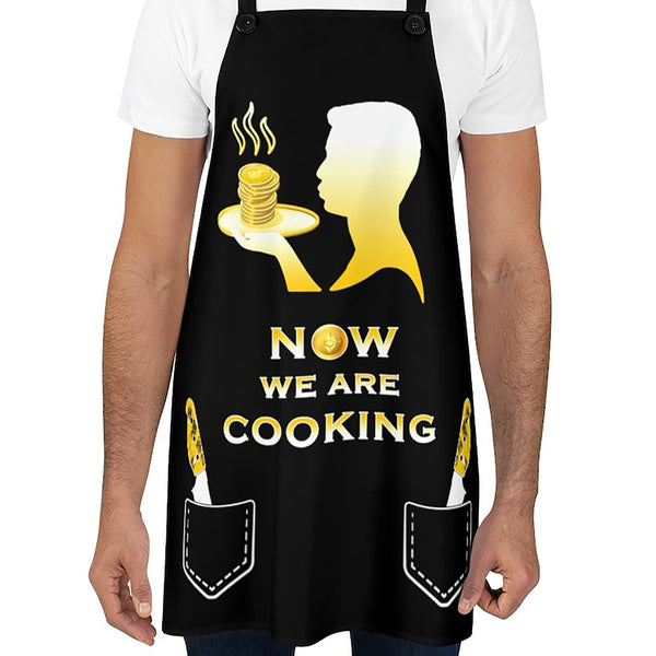 Ethereum Apron for Men Crypto Apron BBQ Aprons for Men Chef Apron Funny Crypto Merch Grilling Gifts