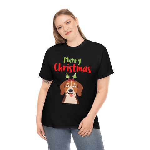 Funny Dog Plus Size Christmas Shirts for Women Plus Size Cute Christmas Dog Shirt Womens Christmas Shirt