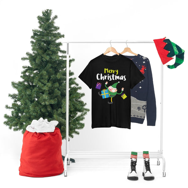 Funny Elf Christmas Tshirt Mens Plus Size Christmas Pajamas Funny Christmas Shirts for Men Plus Size