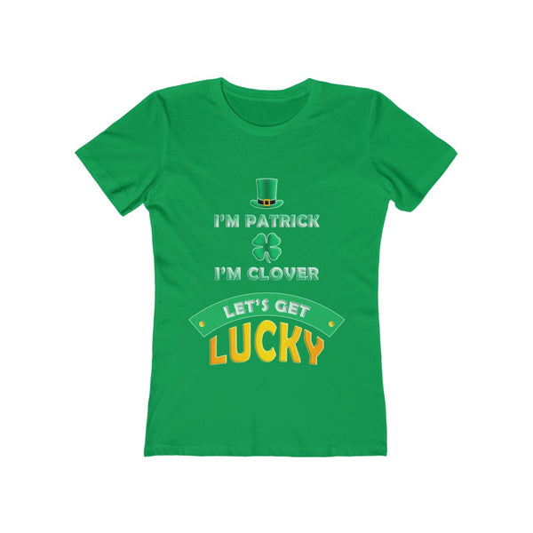Irish Shirt for Women St Patricks Day T-Shirt Saint Patrick's Shamrock Shirts Kiss Me Irish Shirt