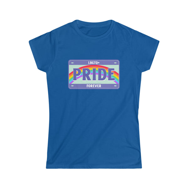 LGBTQ+ Forever LGBT Gay Pride Month Lesbian Transgender Shirts for Women