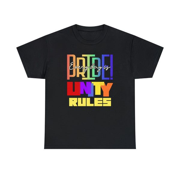 Unity Shirt LGBTQ Pride Rainbow Flag Lesbian Gay Pride Ally Plus Size Clothing for Women