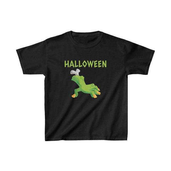 Green Hand Halloween Tshirts Boys Halloween Shirt Funny Hand Boys Halloween Shirt Kids Halloween Shirt